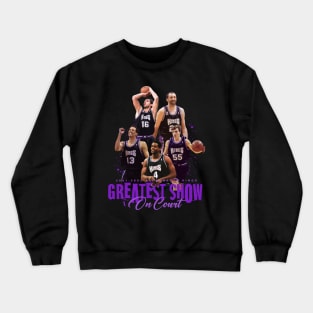 Sacramento Kings Greatest Show On Court Crewneck Sweatshirt